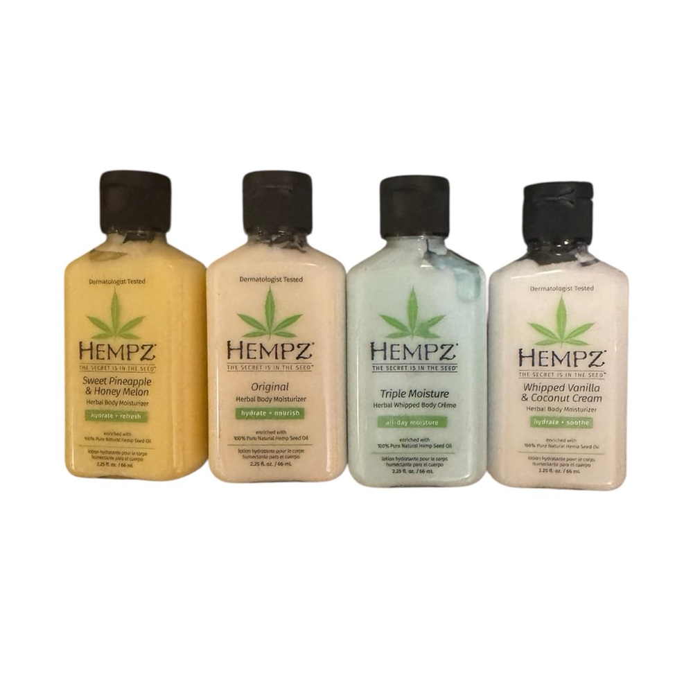 Travel Hempz Moisturizer Body & Hand Lotion Collection